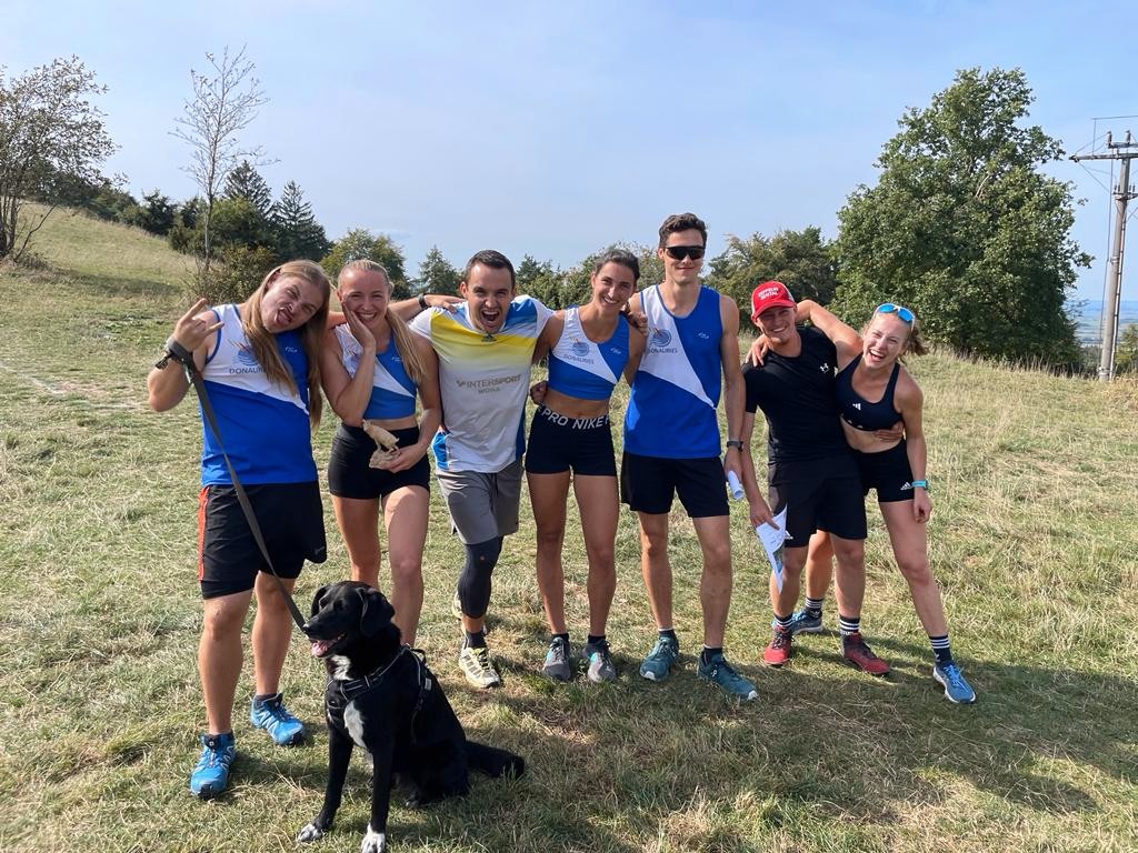 Athleten der LG Donau-Ries auf dem Harburger Bocksportfest 2023